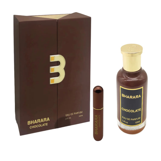 Bharara Chocolate Eau de Parfum – 3.4 Fl Oz / 100 ml